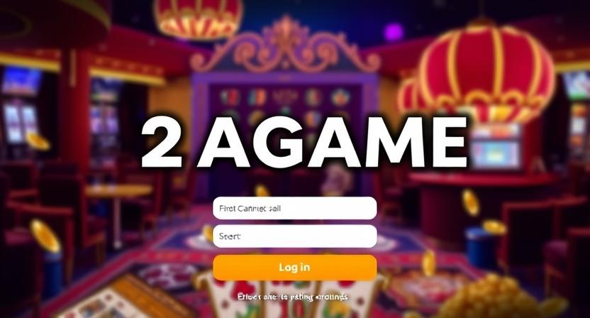 User-friendly 2AGAME login control panel